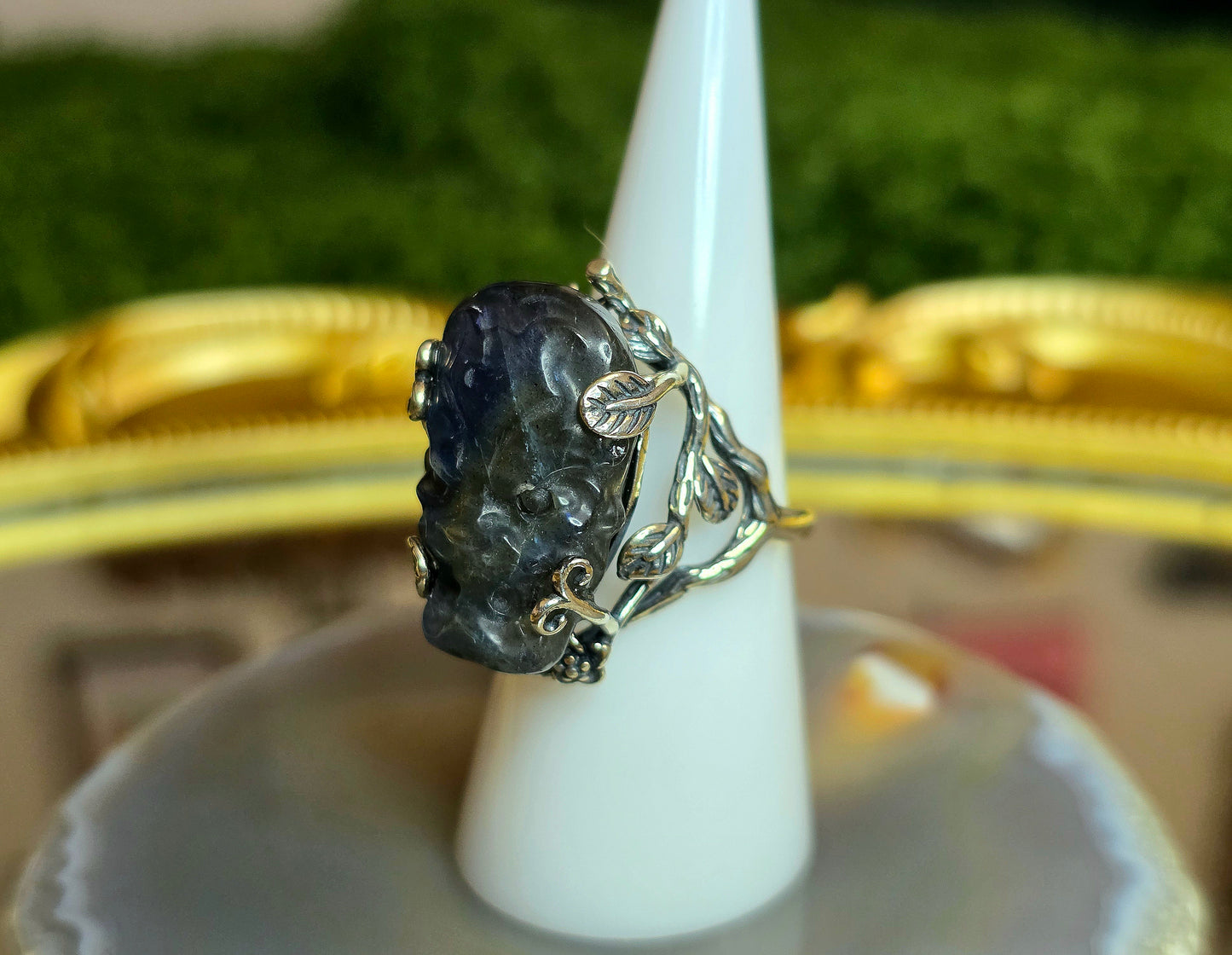 Labradorite Pixiu Ring