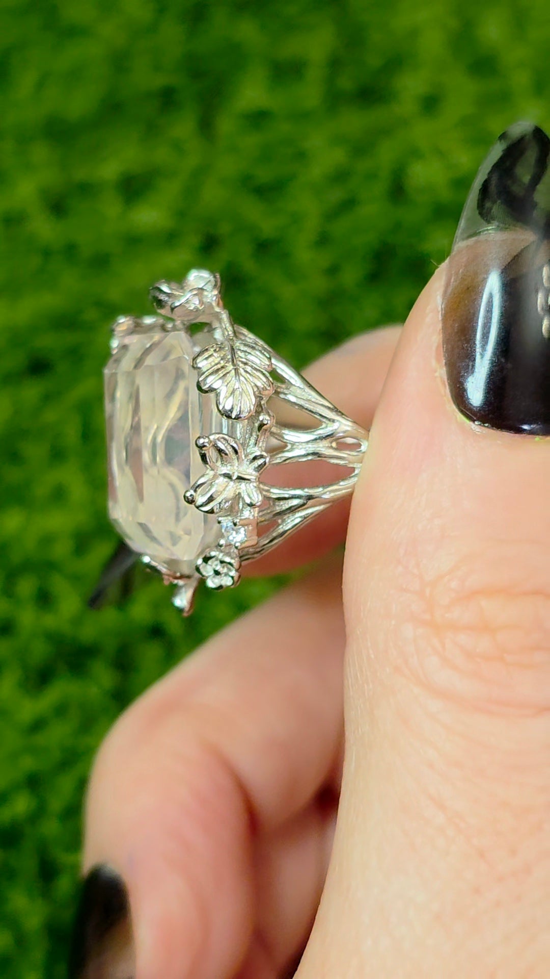 Blush Pink Morganite Ring