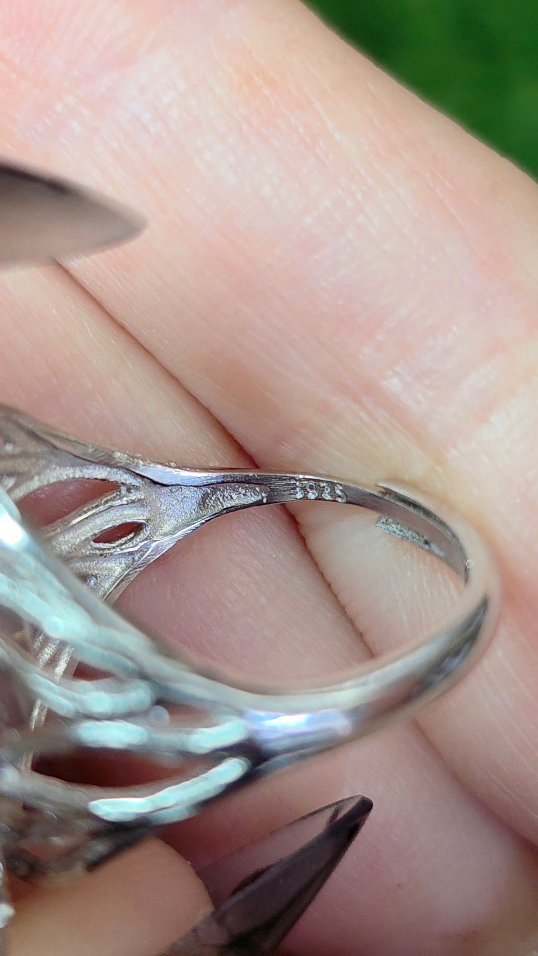 Blush Pink Morganite Ring