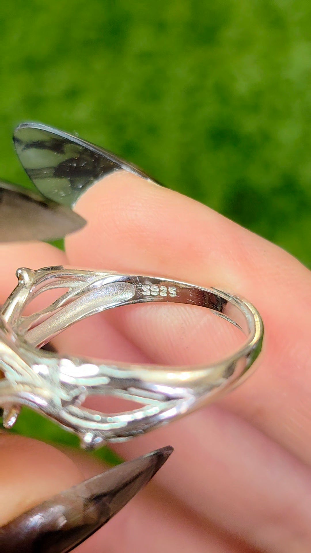Golden Healer Fantasy Freeform Ring