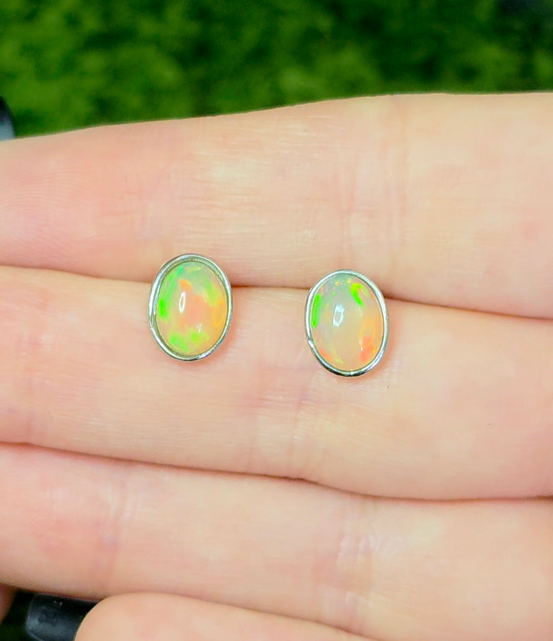 Translucent Opal Earrings