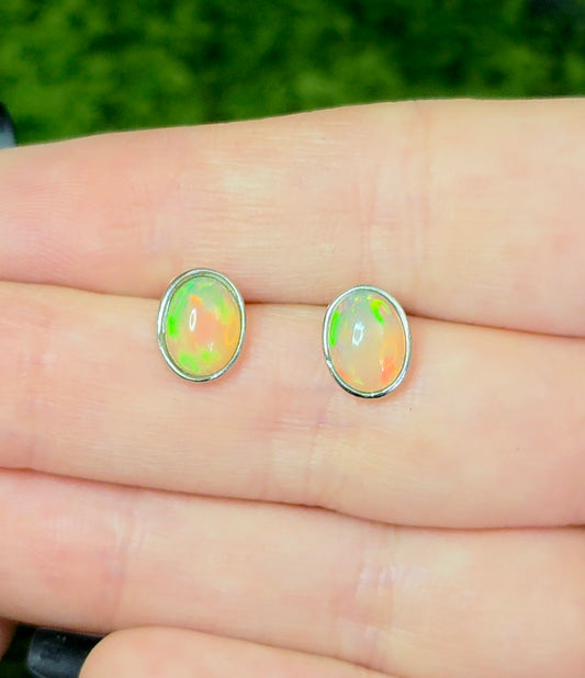 Translucent Opal Earrings