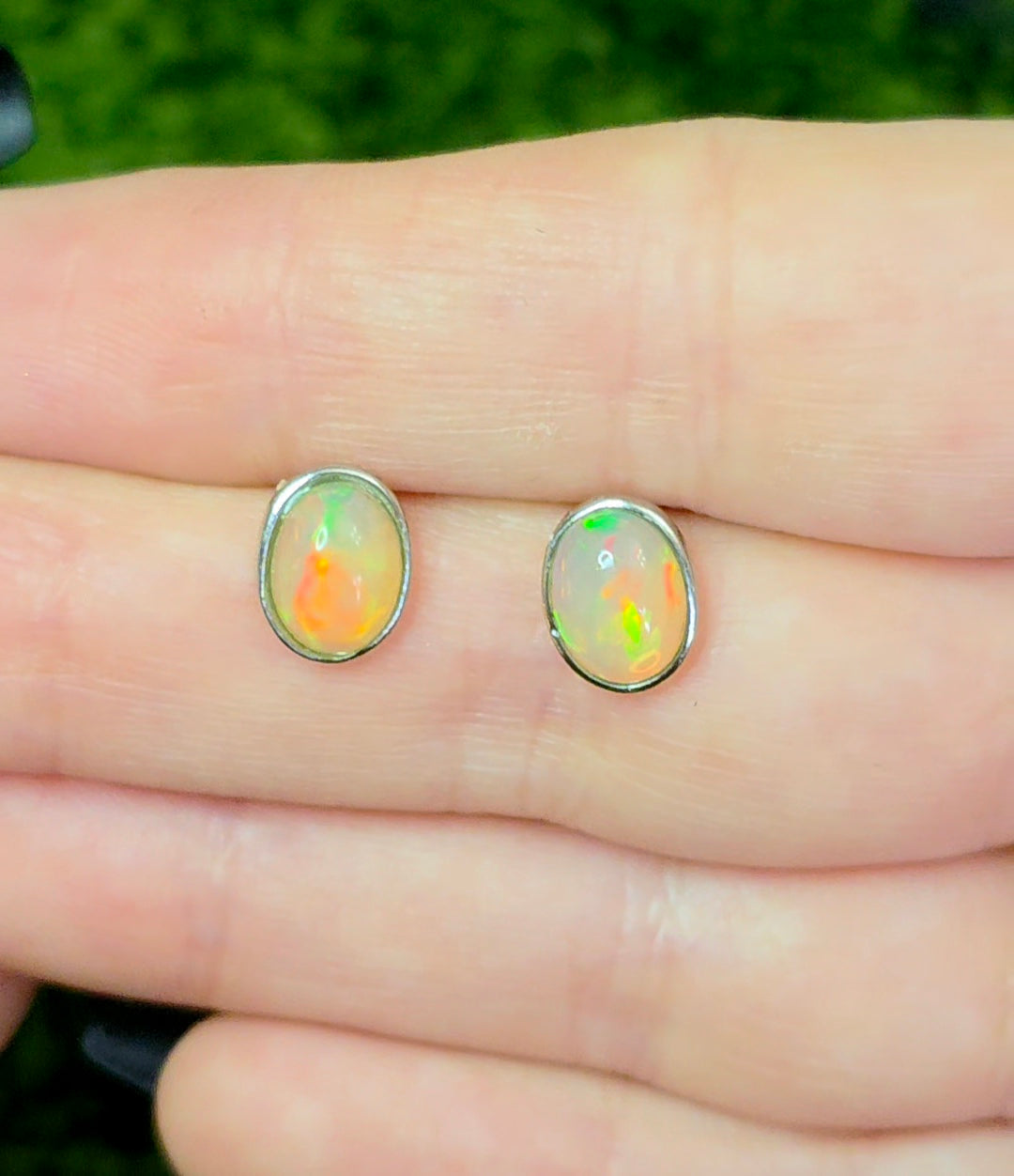 Translucent Opal Earrings
