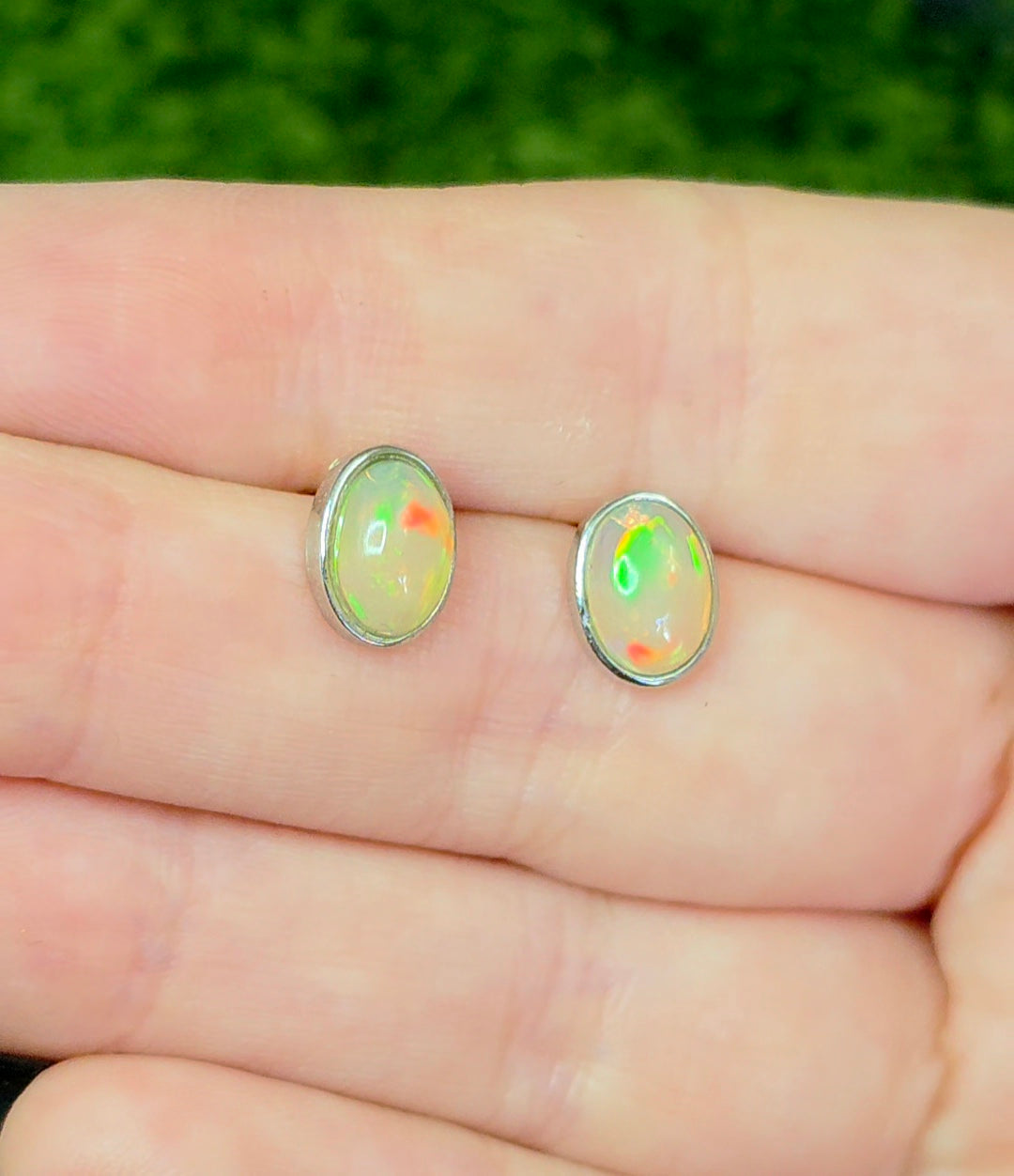 Translucent Opal Earrings