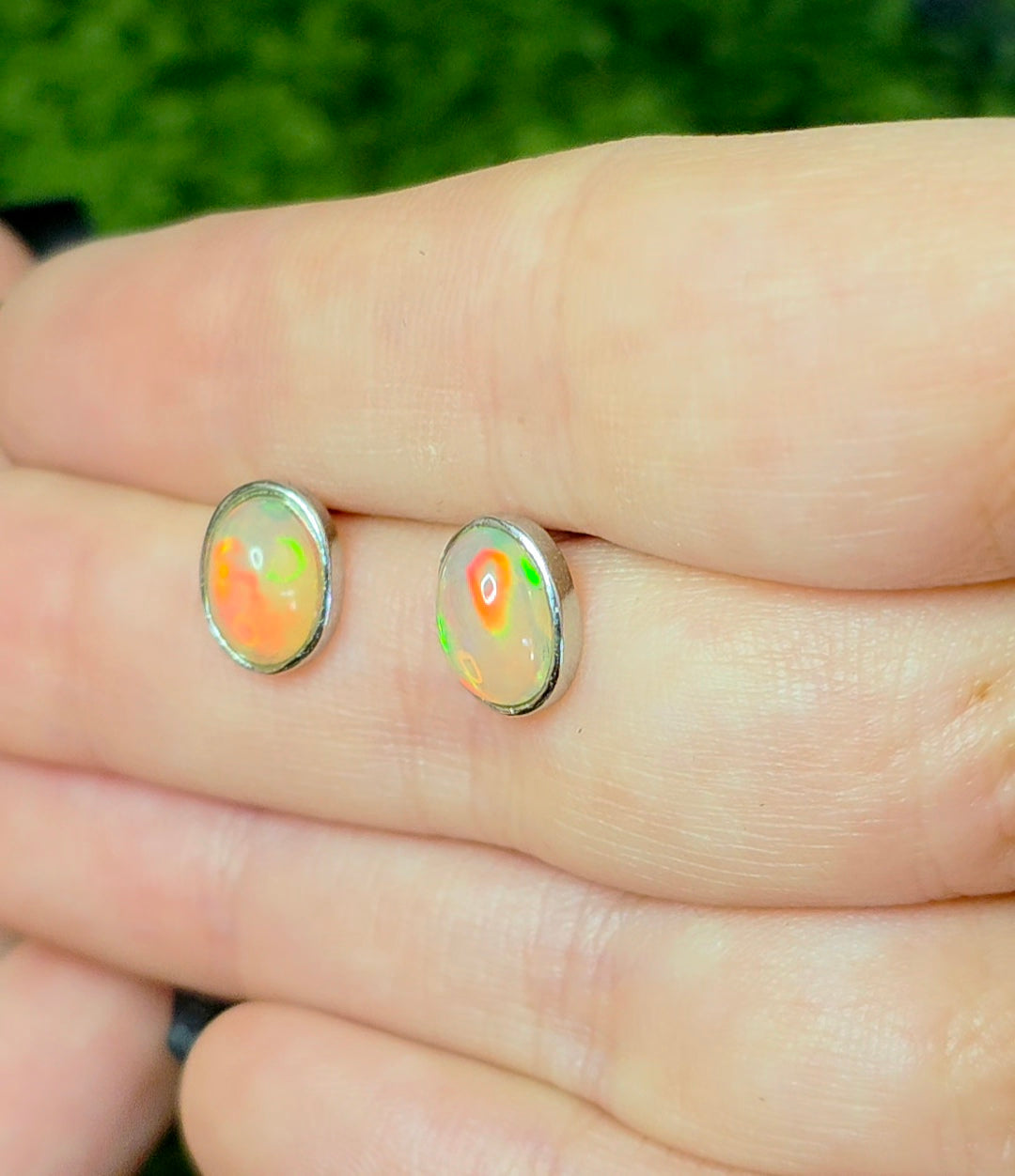 Translucent Opal Earrings