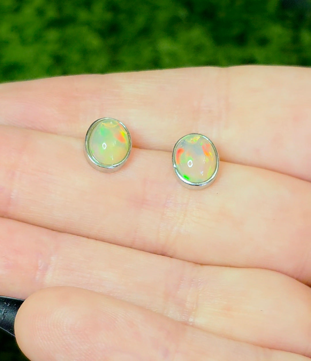 Translucent Opal Earrings