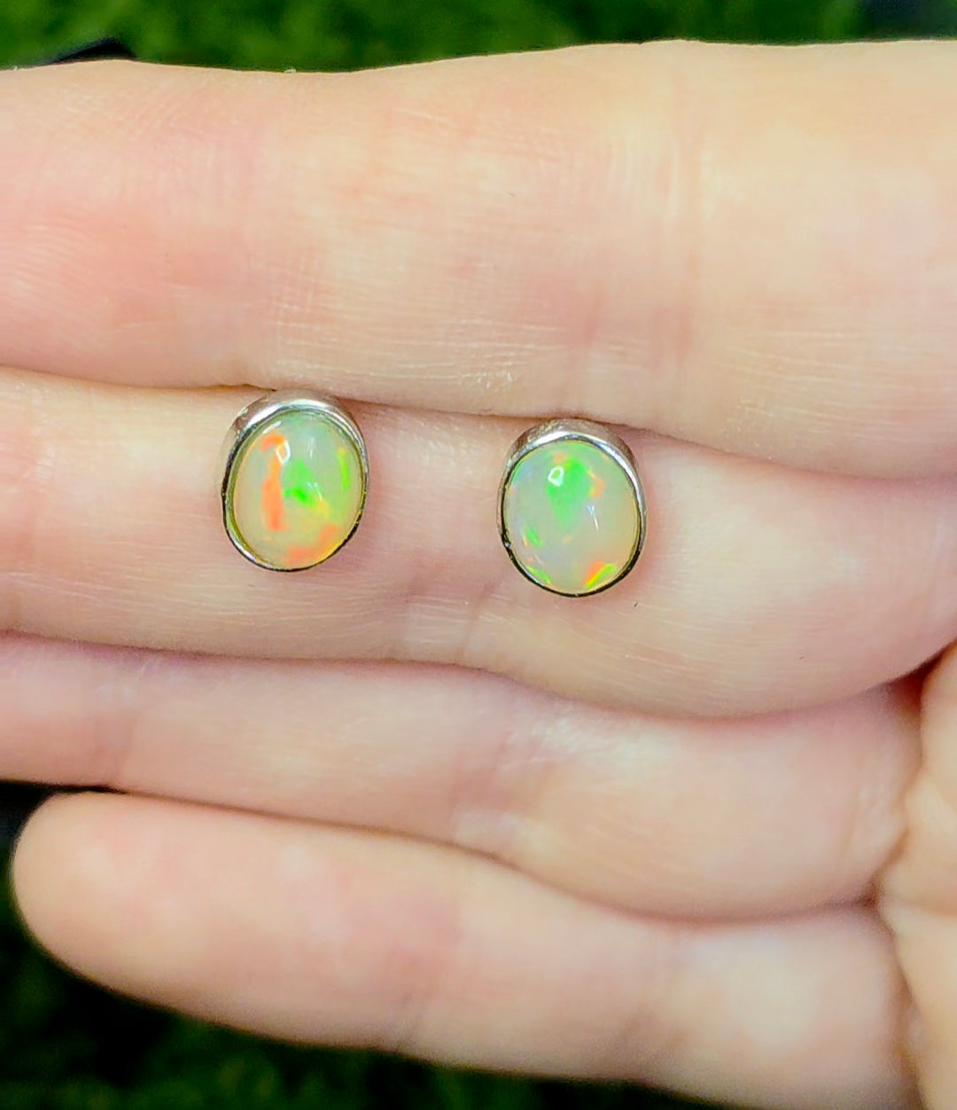 Translucent Opal Earrings