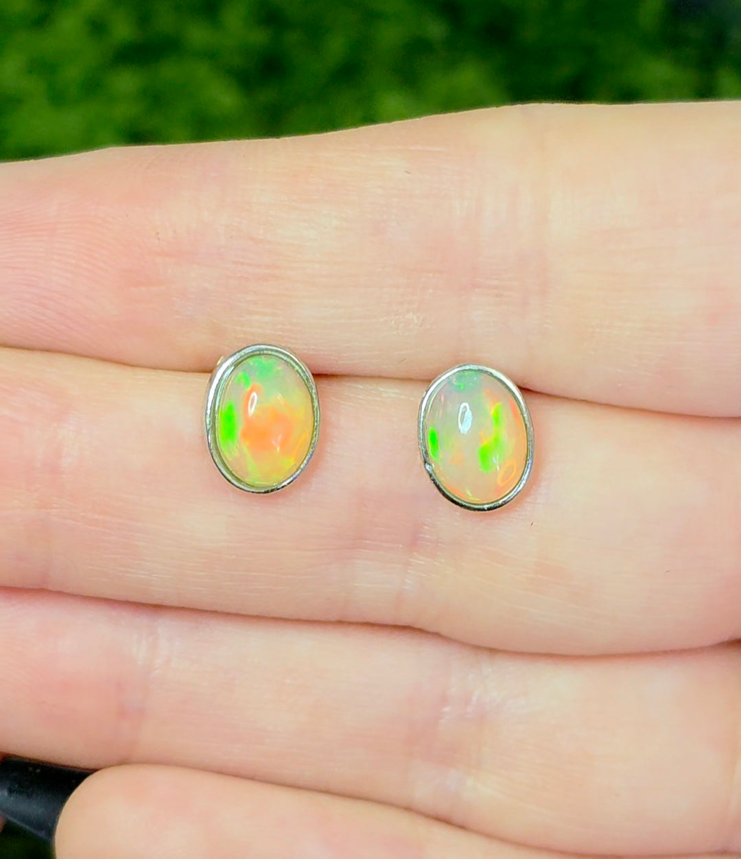 Translucent Opal Earrings