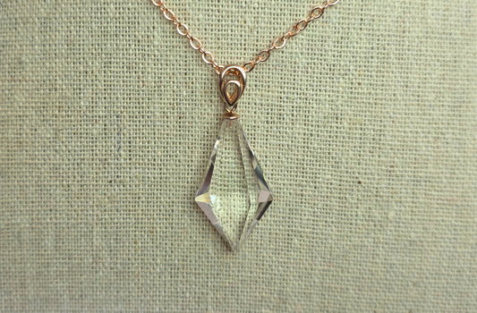 Clear Quartz Pendulum Pendant