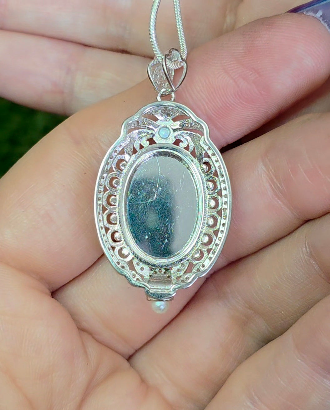 Star Rose Quartz Pendant