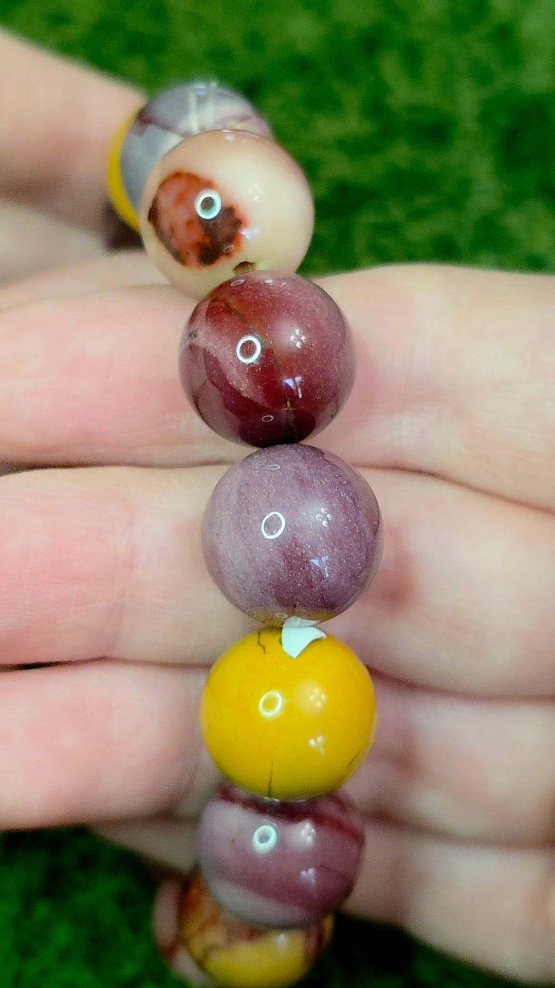 14mm Mookaite Stretch Bracelet B