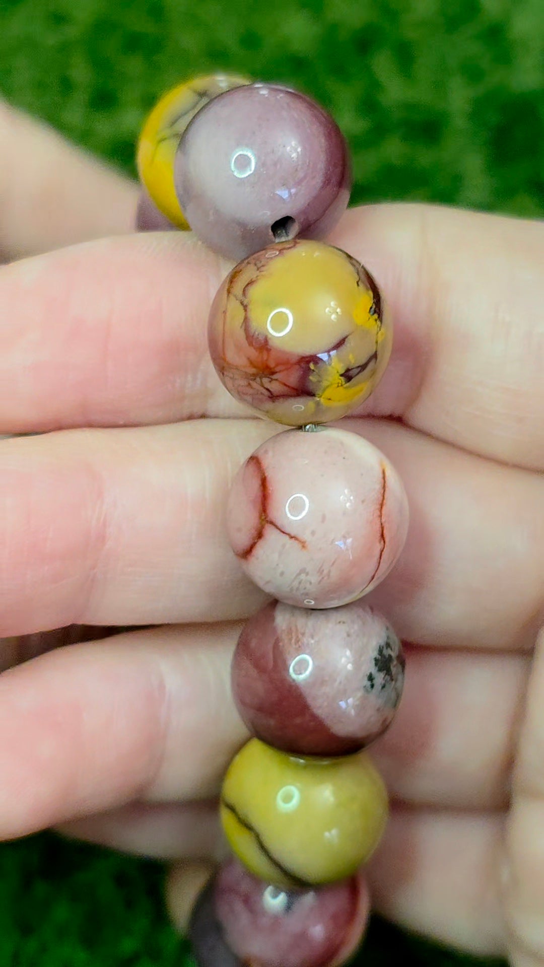 14mm Mookaite Stretch Bracelet B