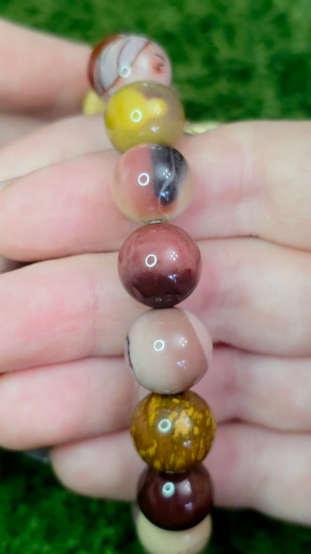 12mm Mookaite Stretch Bracelet