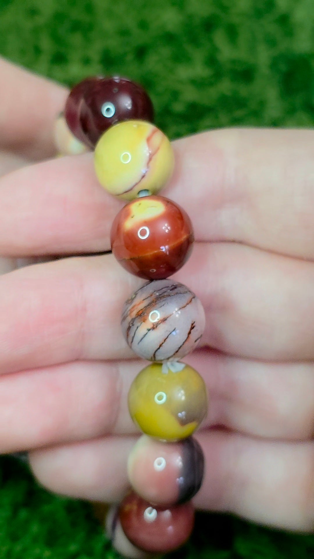 12mm Mookaite Stretch Bracelet