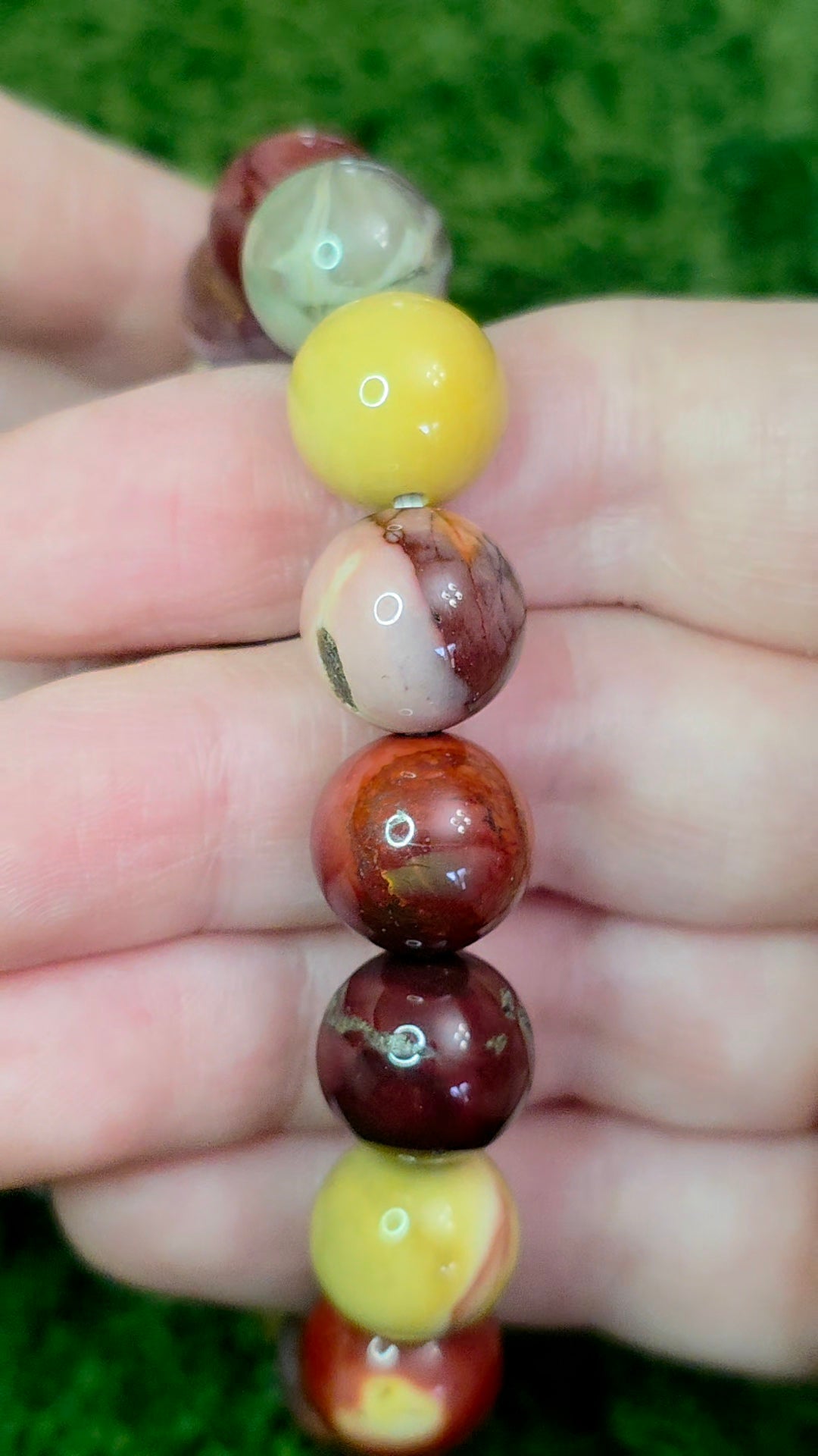 12mm Mookaite Stretch Bracelet