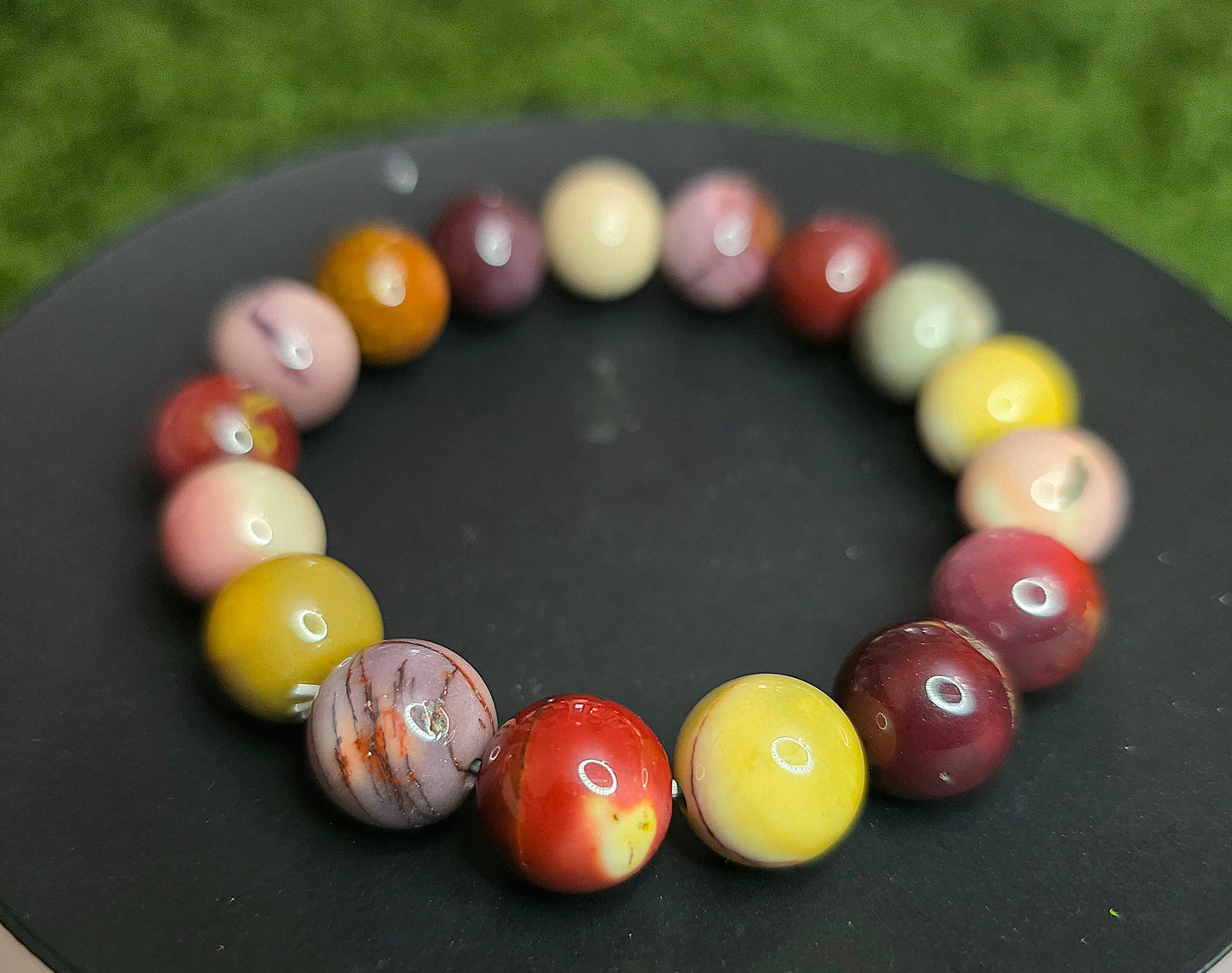 12mm Mookaite Stretch Bracelet