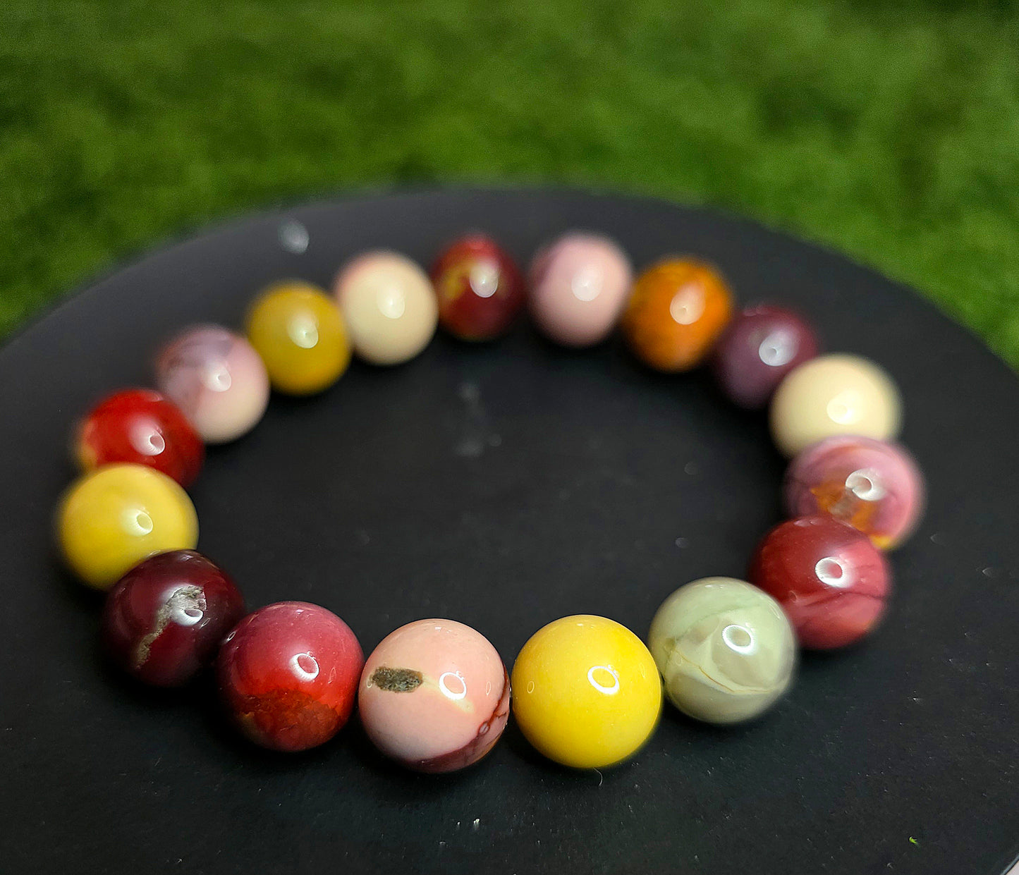 12mm Mookaite Stretch Bracelet