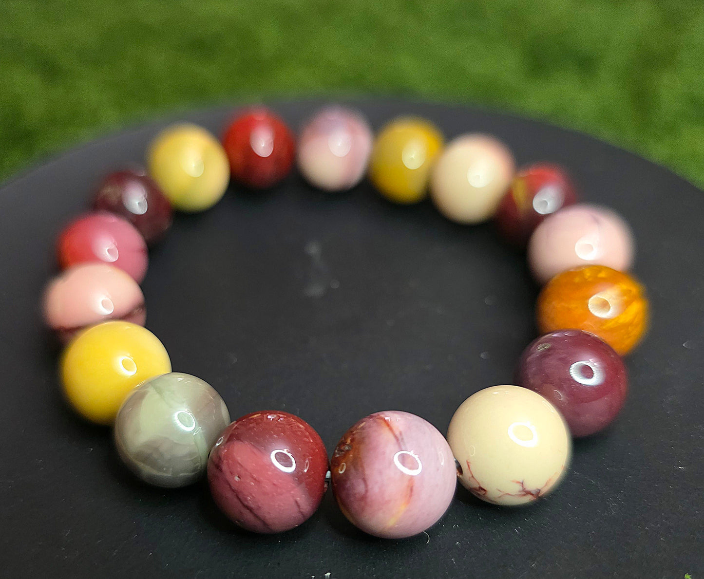 12mm Mookaite Stretch Bracelet