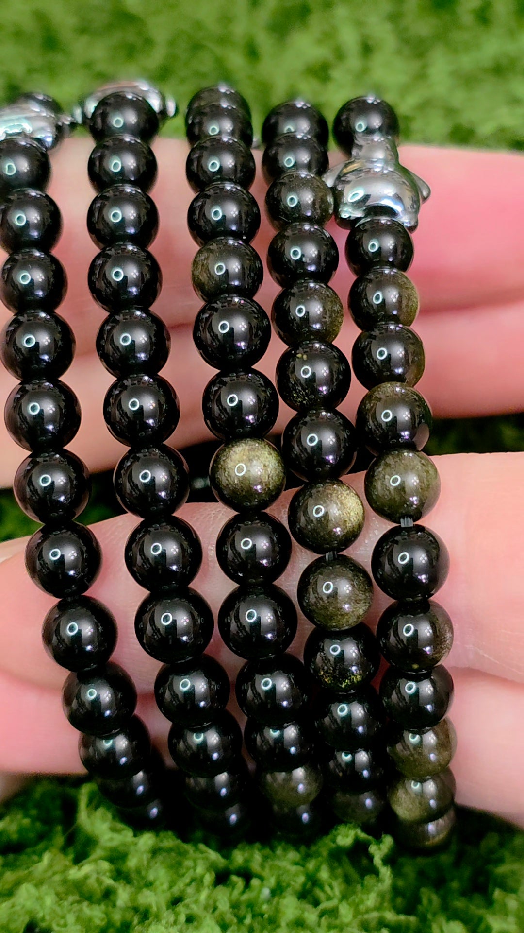6mm Golden Obsidian Stretch Bracelet