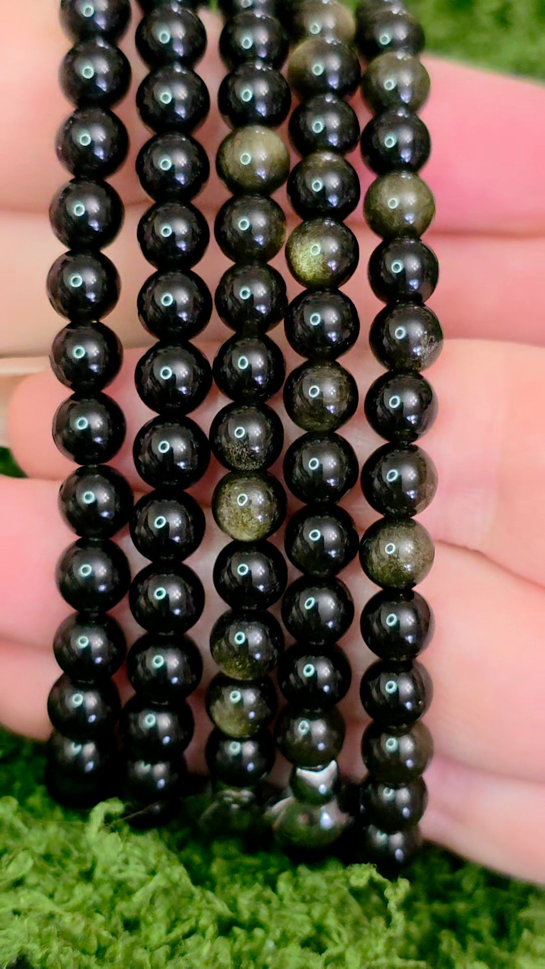 6mm Golden Obsidian Stretch Bracelet