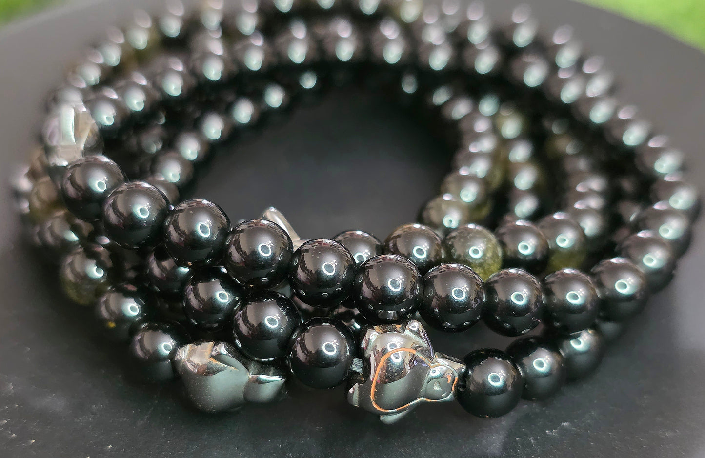 6mm Golden Obsidian Stretch Bracelet