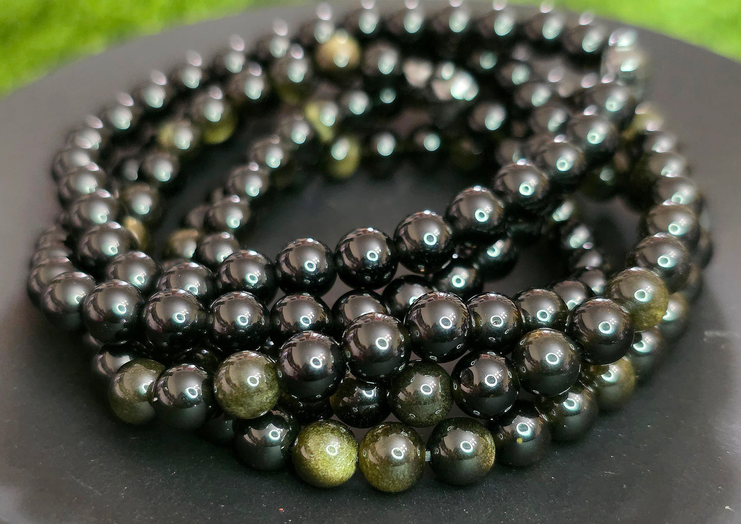 6mm Golden Obsidian Stretch Bracelet