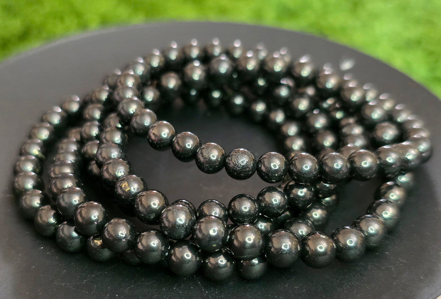 6mm Shungite Stretch Bracelet