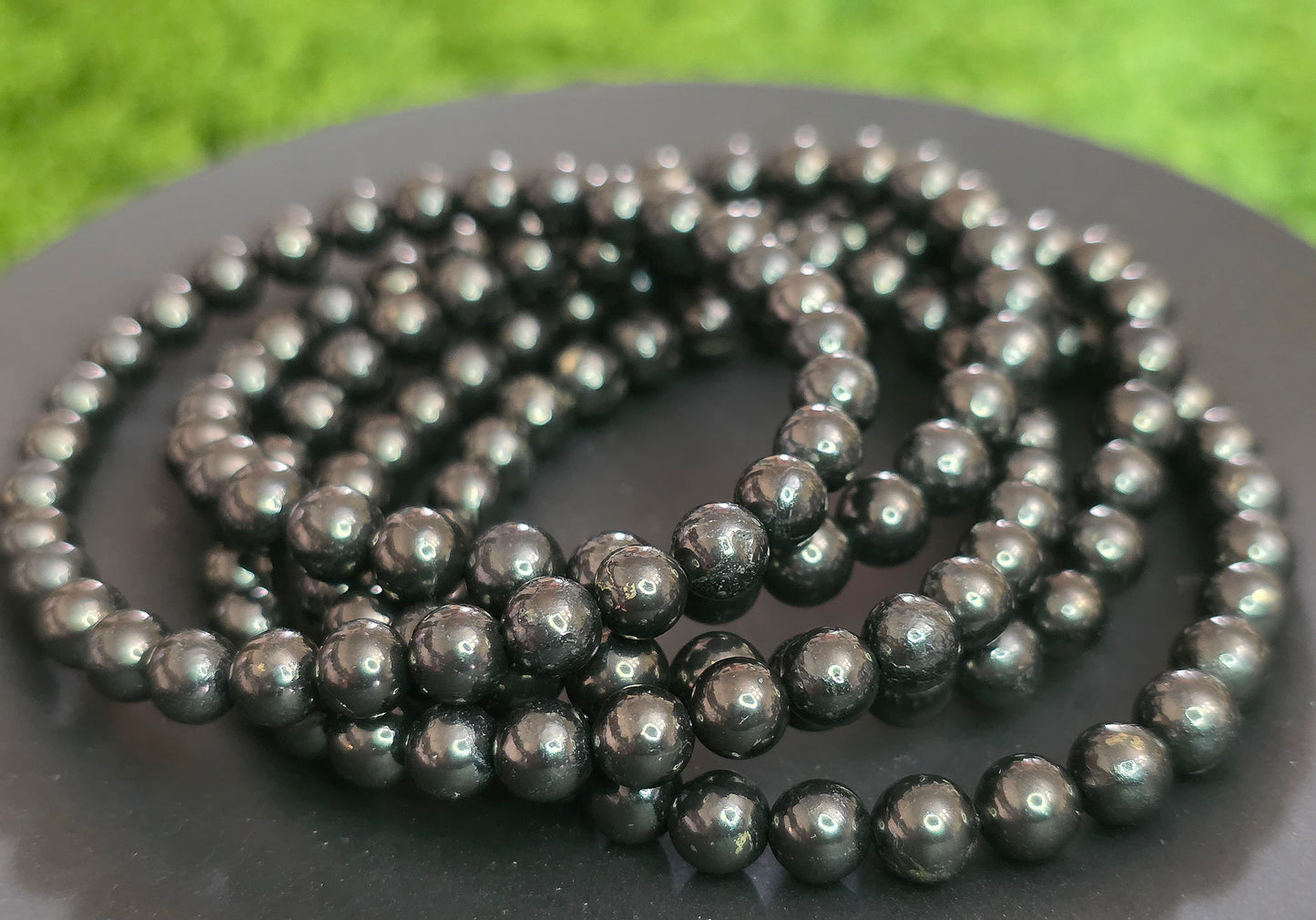 6mm Shungite Stretch Bracelet