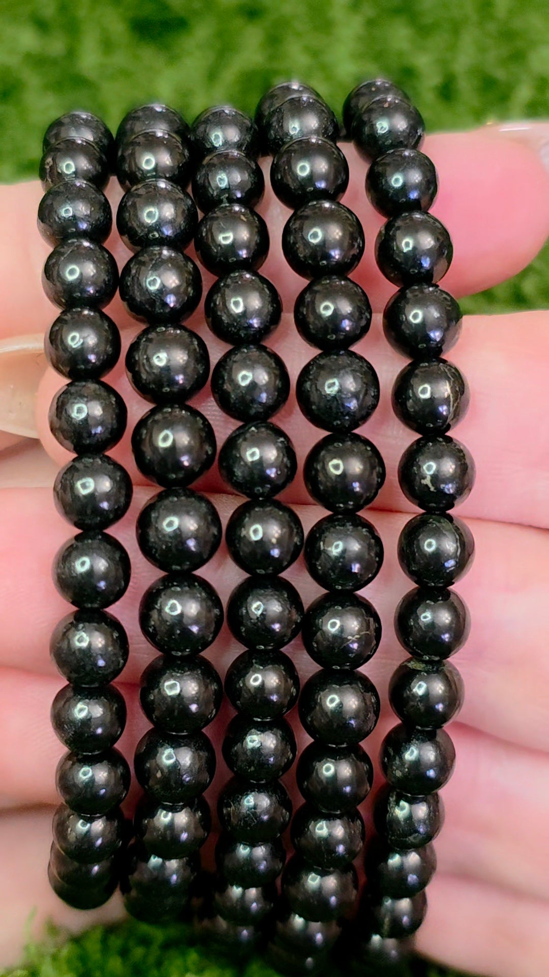 6mm Shungite Stretch Bracelet