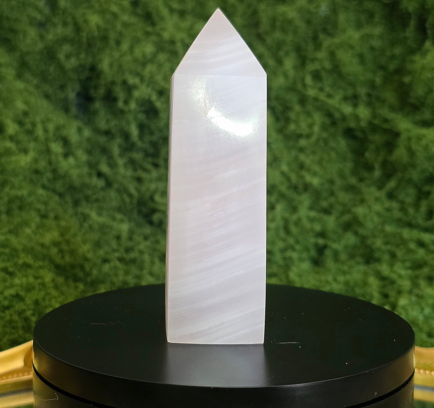 Pink Calcite Tower A