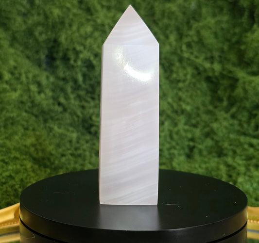 Pink Calcite Tower A