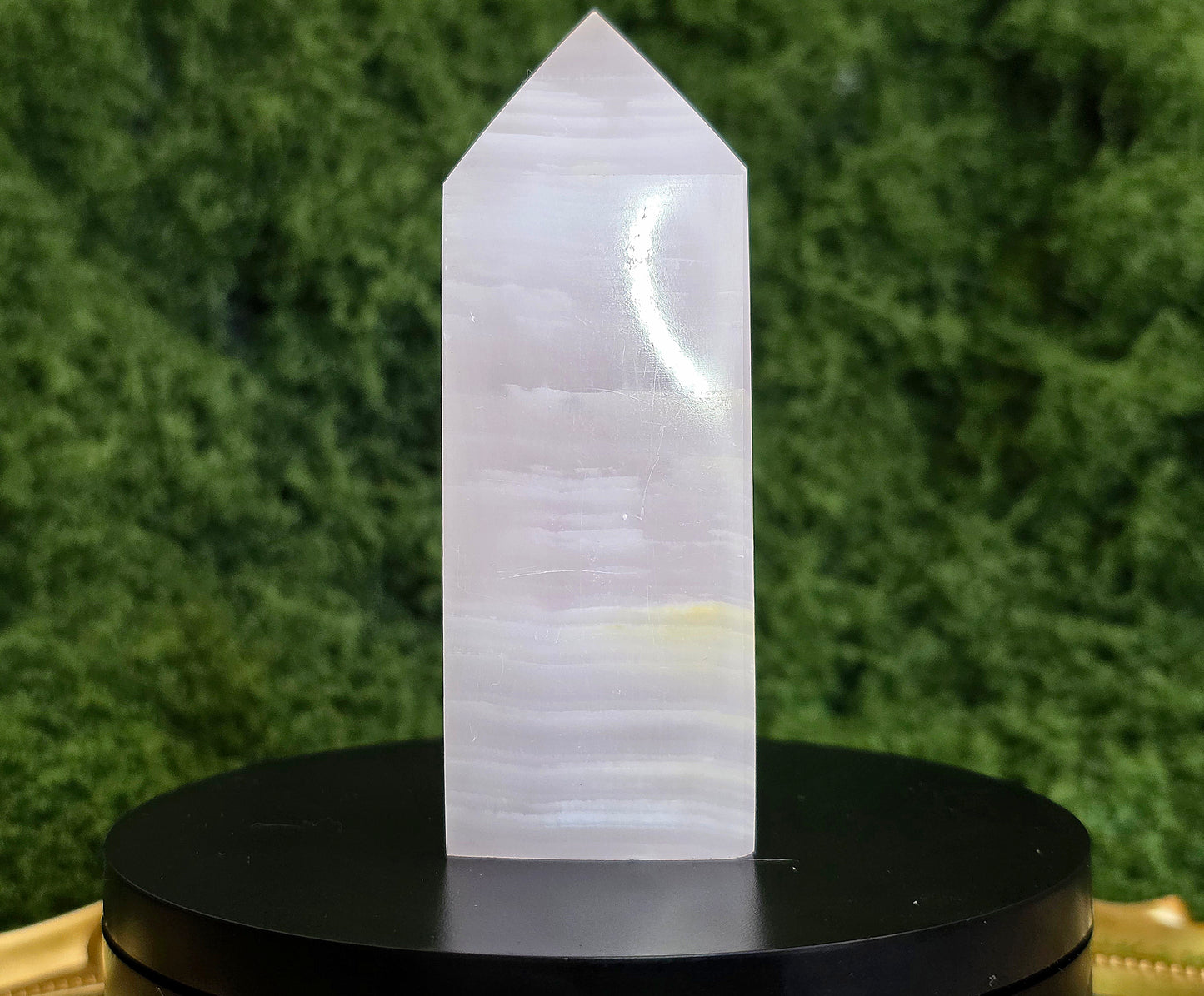 Pink Calcite Tower A