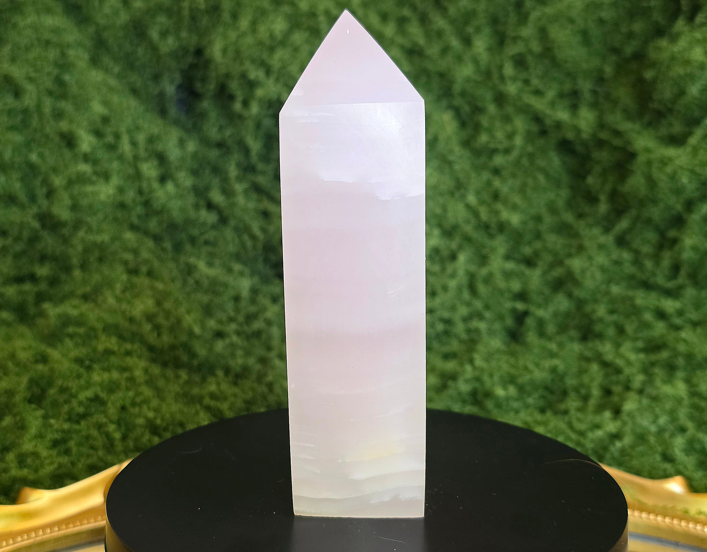 Pink Calcite Tower C
