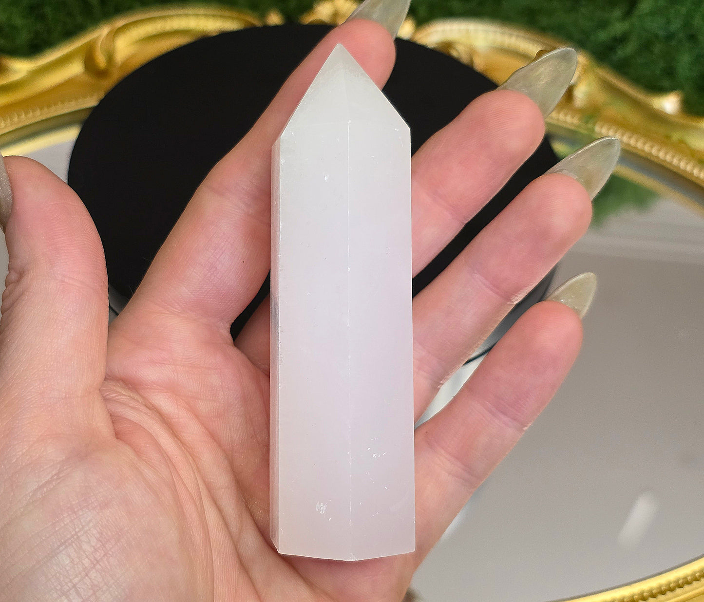 Pink Calcite Tower D
