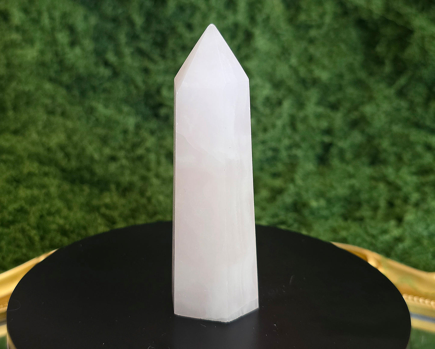 Pink Calcite Tower E