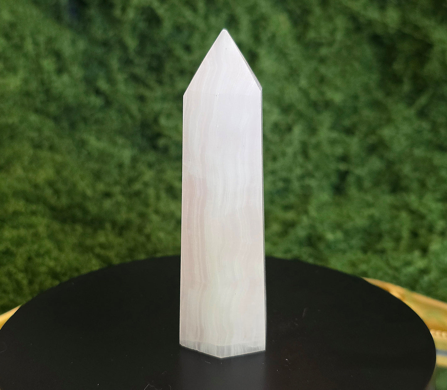 Pink Calcite Tower E