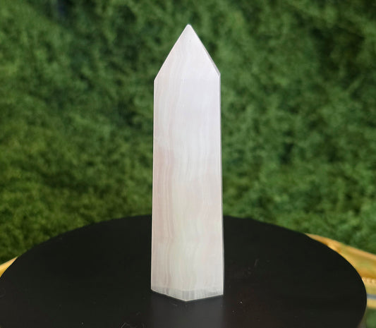 Pink Calcite Tower E