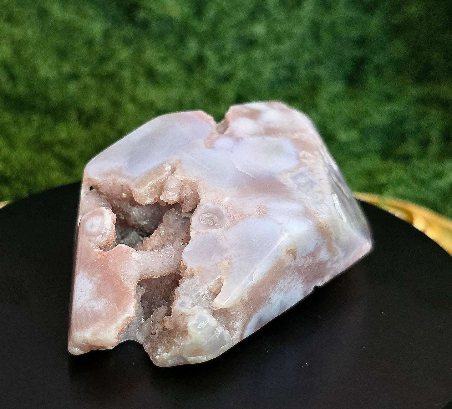 Druzy Flower Agate Freeform