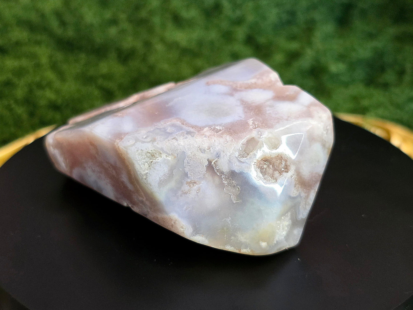 Druzy Flower Agate Freeform
