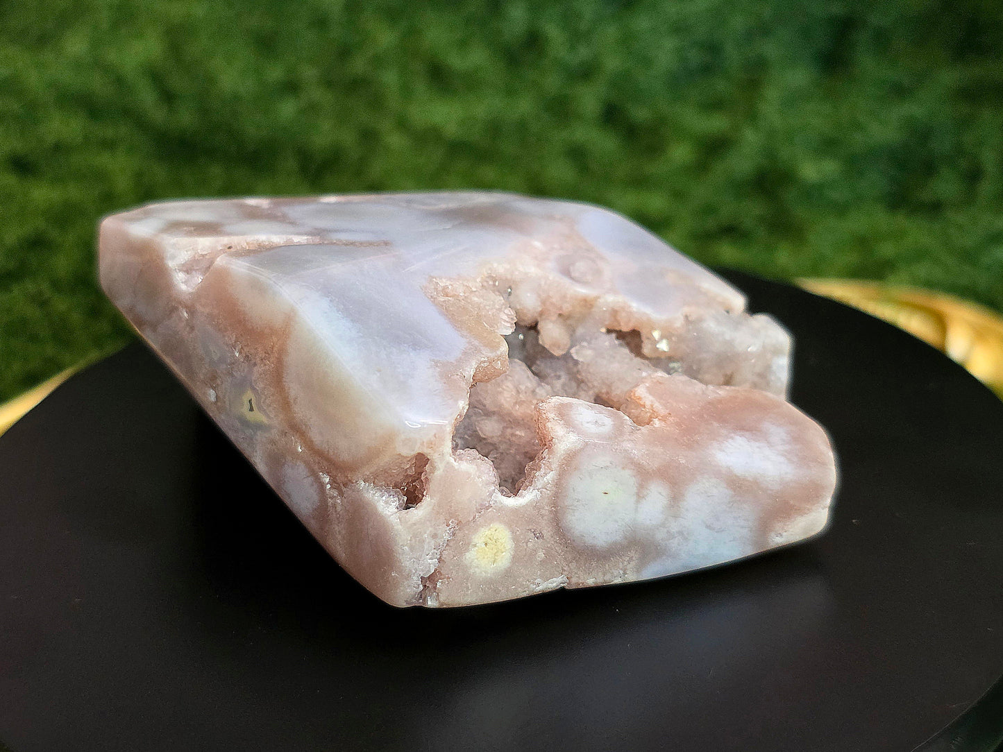 Druzy Flower Agate Freeform