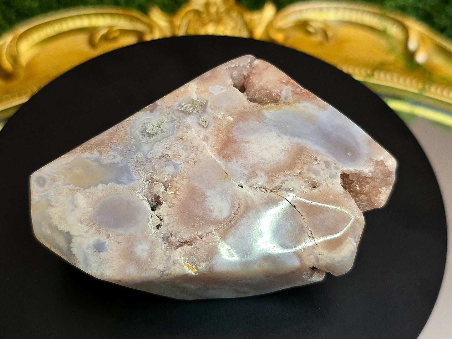 Druzy Flower Agate Freeform