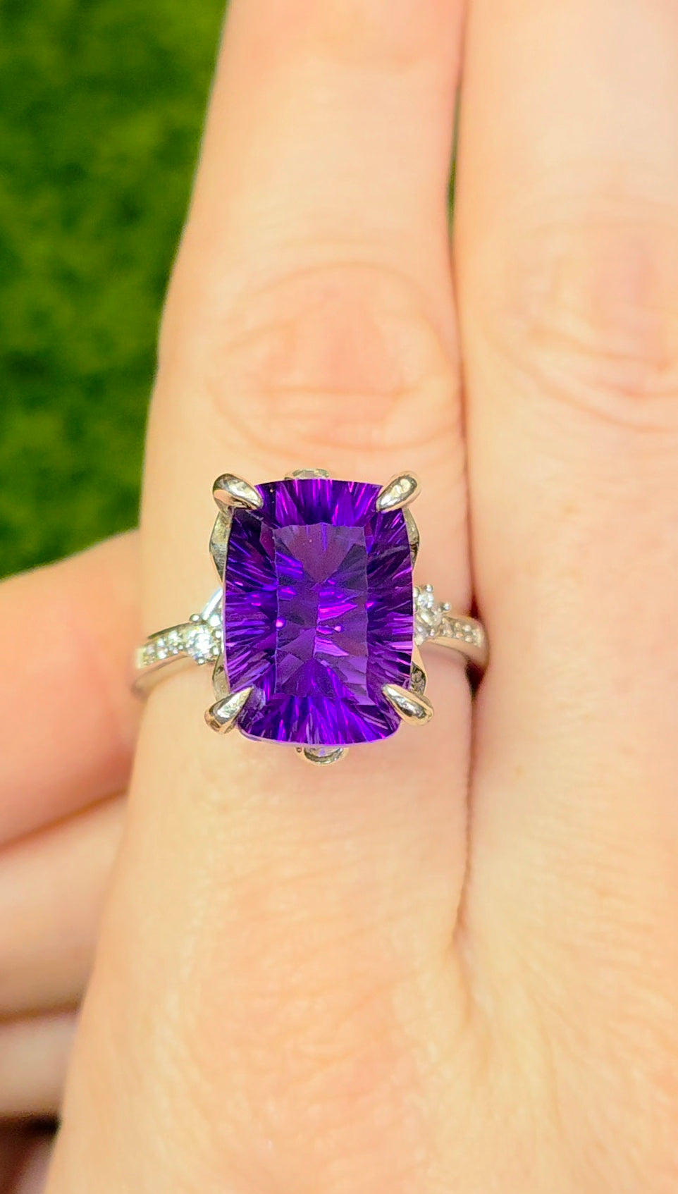 Deep Amethyst Ring B