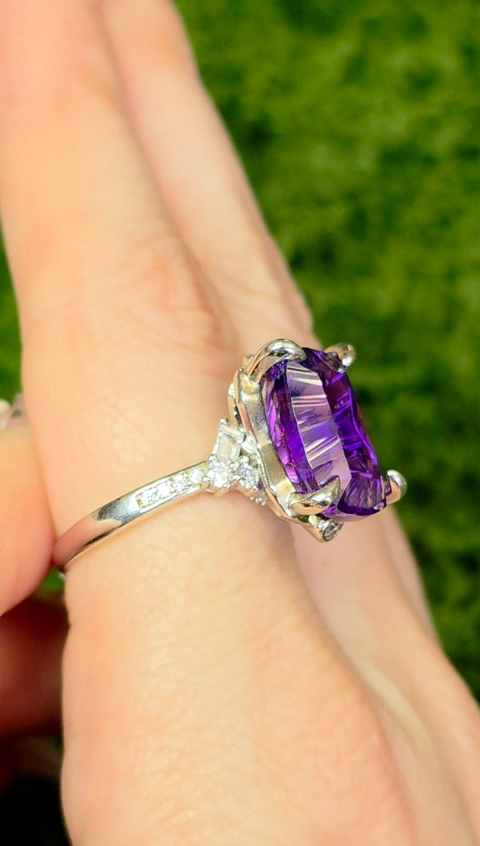 Deep Amethyst Ring B