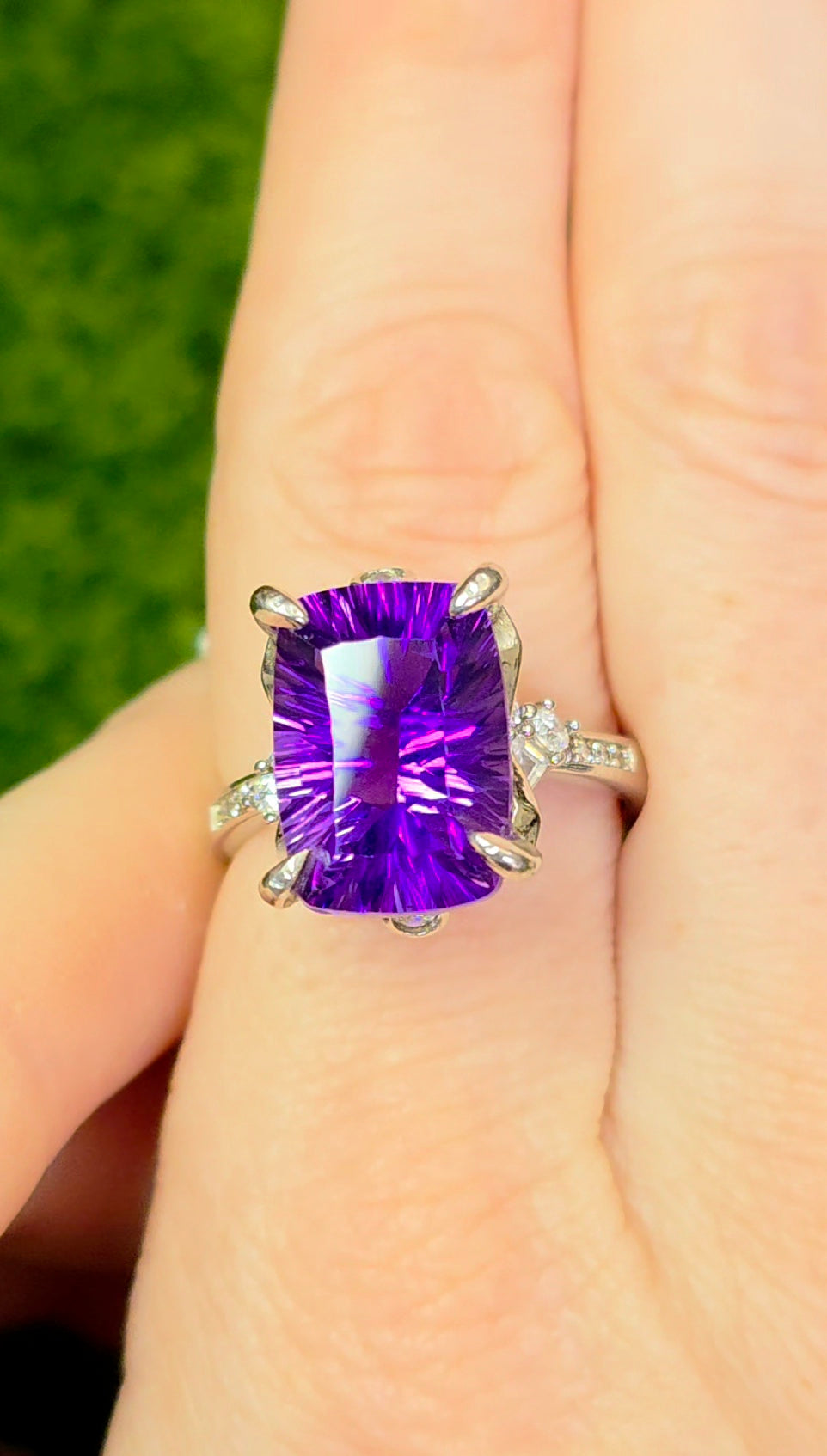 Deep Amethyst Ring B