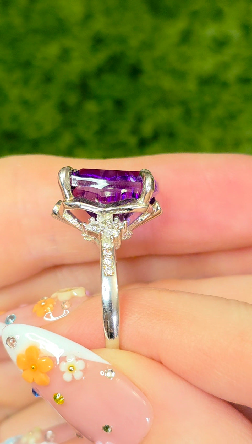 Deep Amethyst Ring B