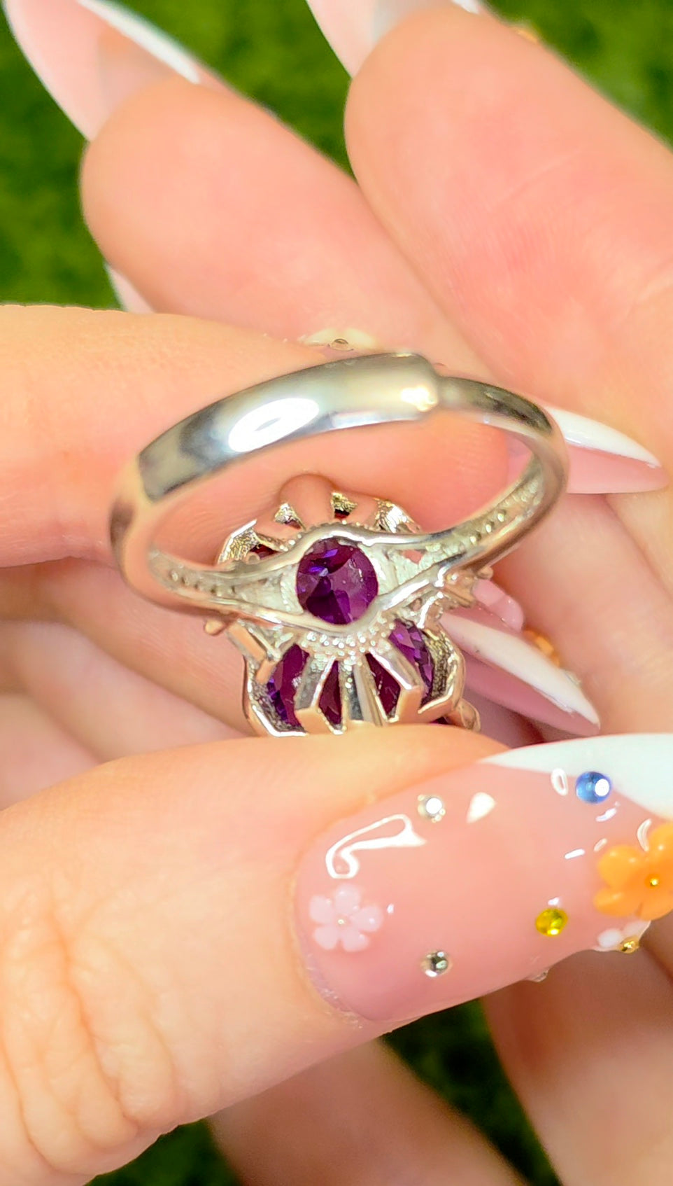 Deep Amethyst Ring B