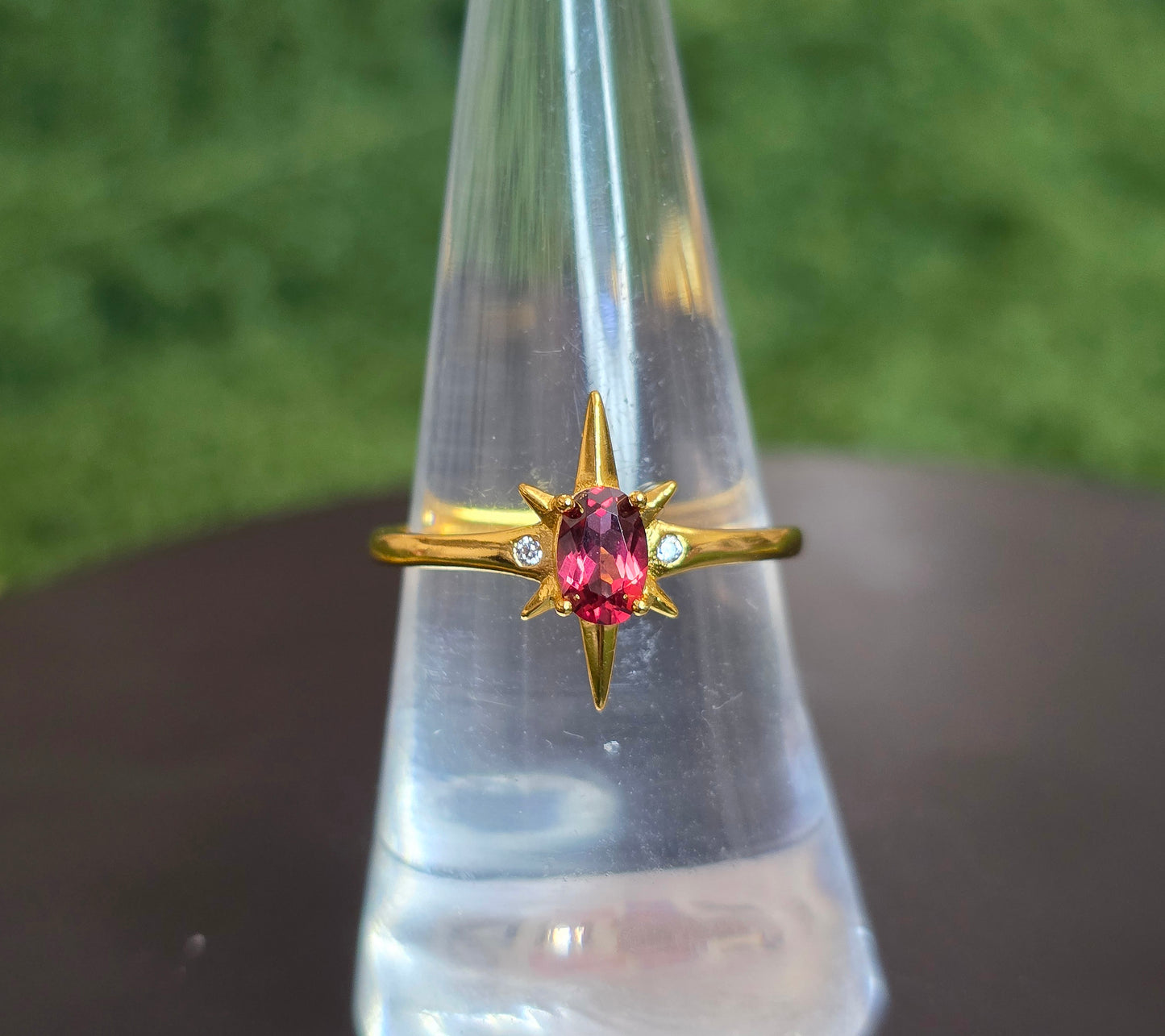 Garnet Starshine Ring A
