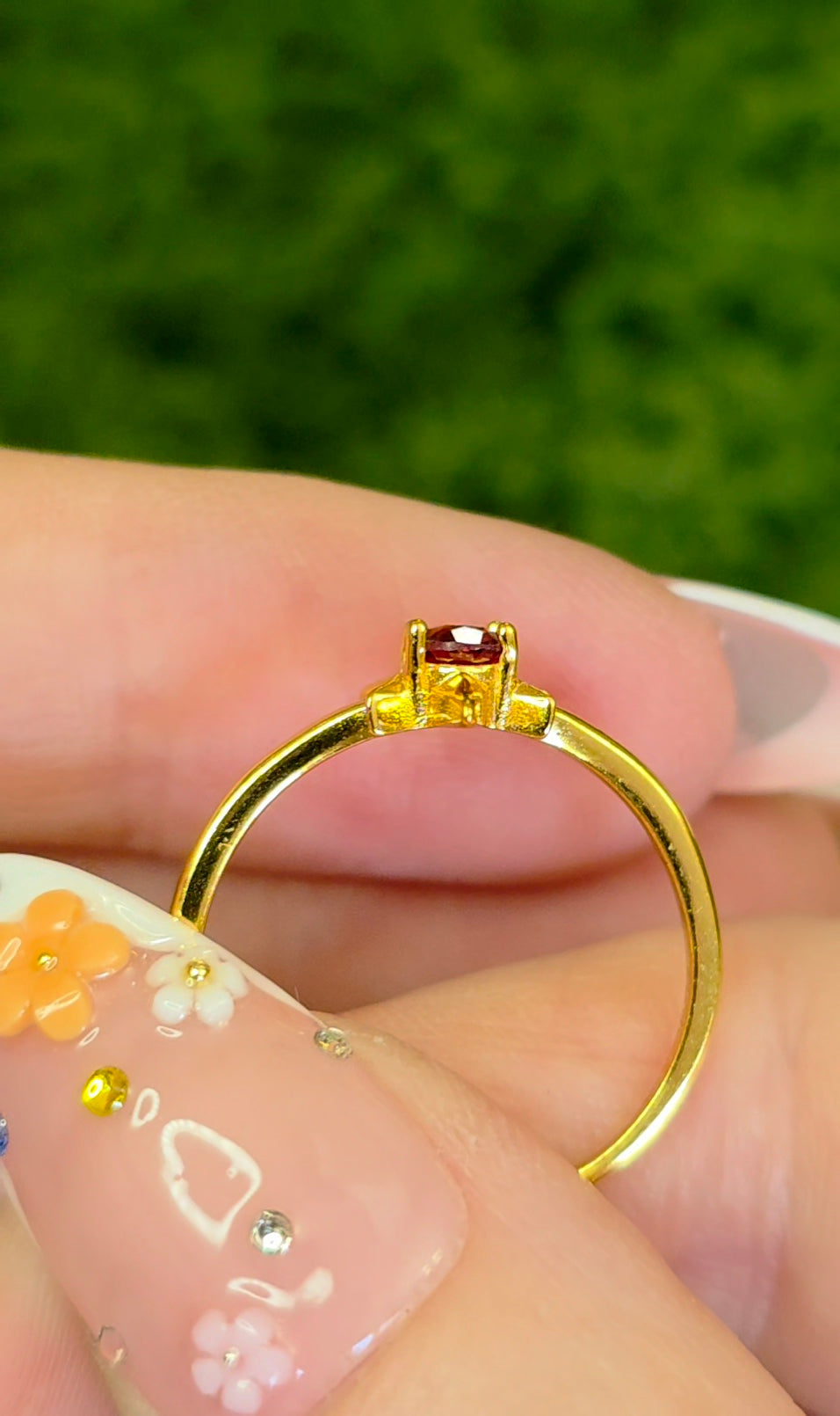 Garnet Starshine Ring A