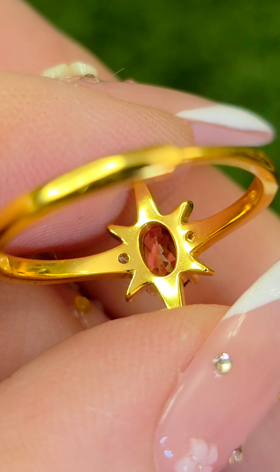 Garnet Starshine Ring A