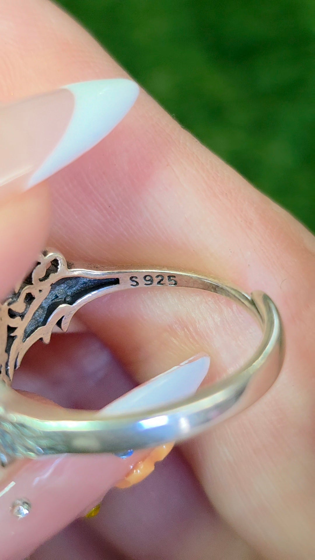 Peridot Fox Ring